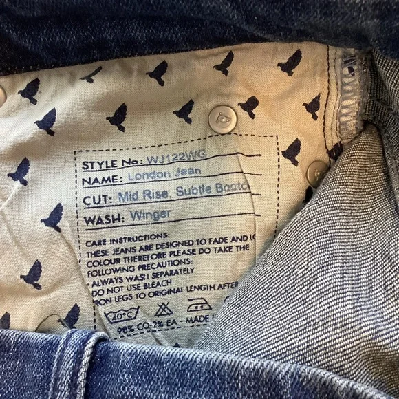 MIH Mid Rise Subtle Bootcut - Picture 7 of 7